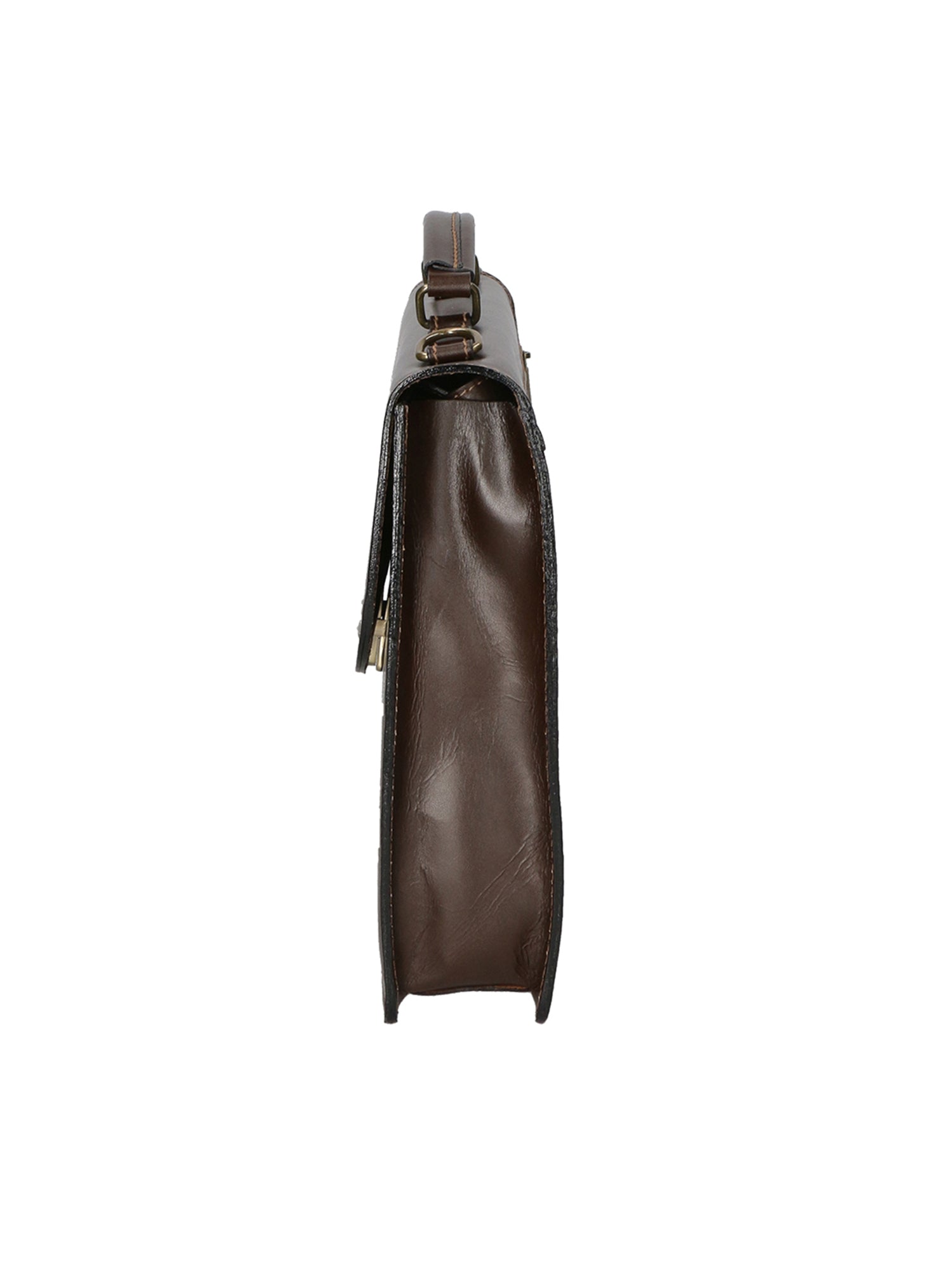 Dafne Borsa da lavoro unisex Vera pelle 7004-T.MORO Gave Lux