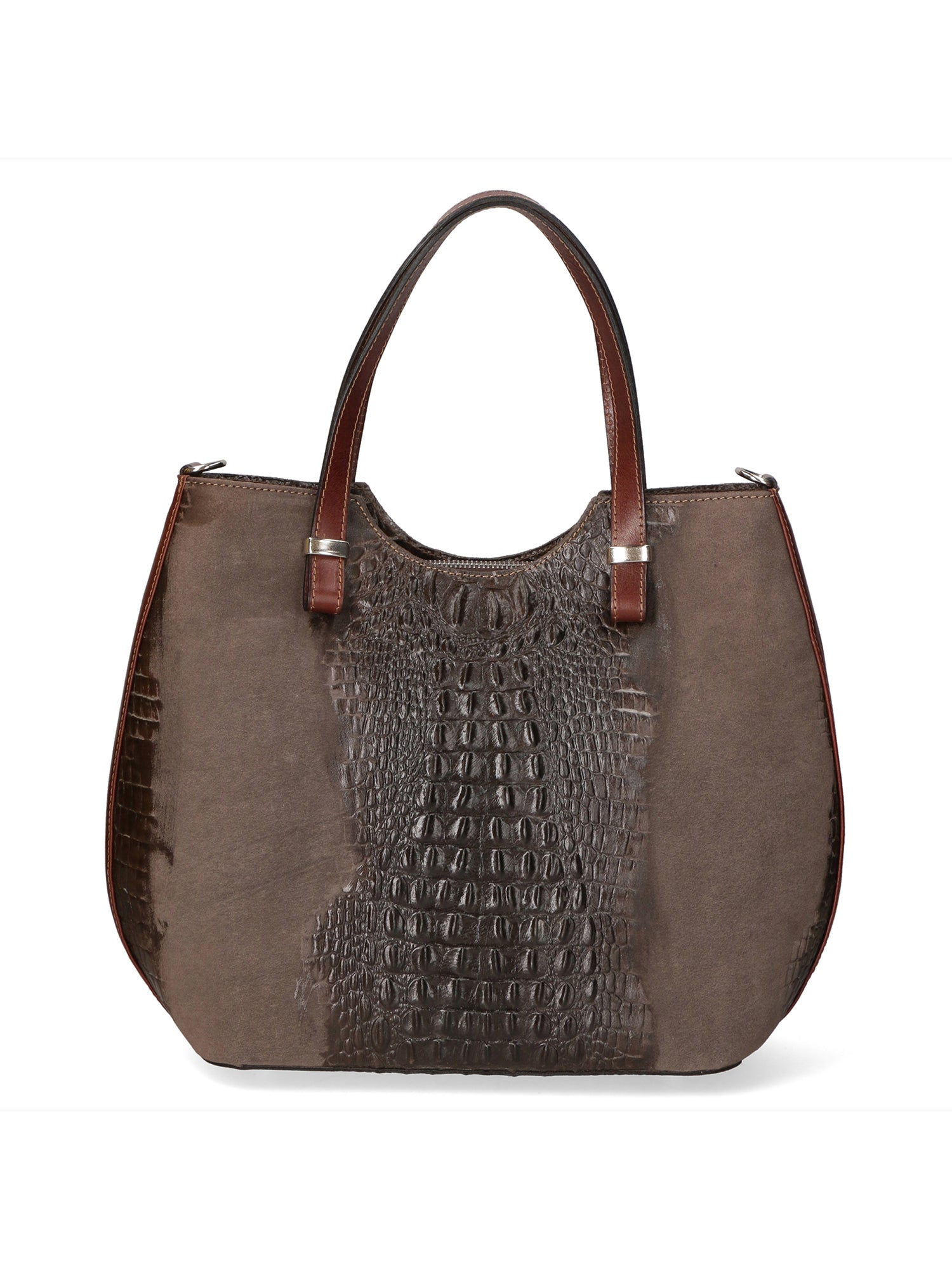 Elda Borsa a mano da donna Vera pelle croco 80046 1-T.MORO Gave Lux