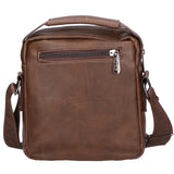 Borsa a tracolla uomo 100% pelle PU PCL3055-COFFEE Northampton Polo Club