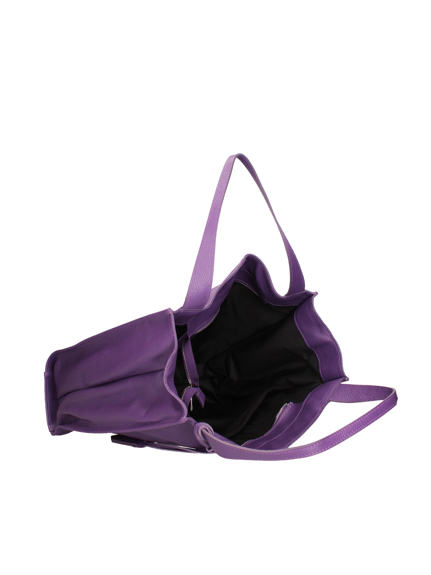 Aelia Borsa a spalla da donna Vera pelle 3312-D45 VIOLA Gave Lux