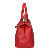 Aleria Borsa a mano da donna Vera pelle 8005-D58 ROSSO FUOCO Gave Lux