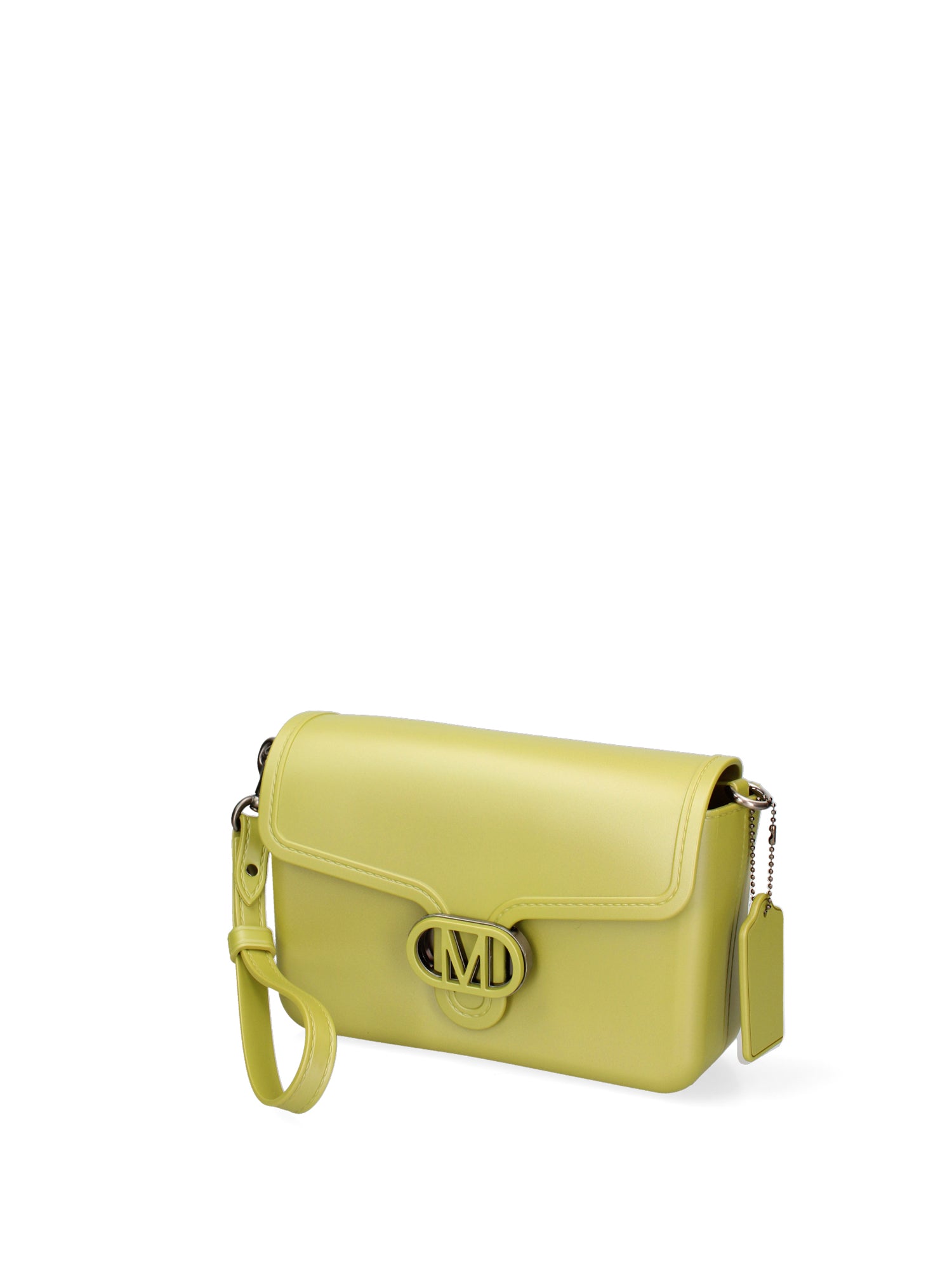 Borsa a tracolla da donna 100% PVC FLAT-BUBLE-PYRATE GREEN - BRUSH CDF Marc Ellis