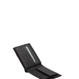 Portafoglio uomo in vera pelle Casual K35355P029-NERO Solo Soprani