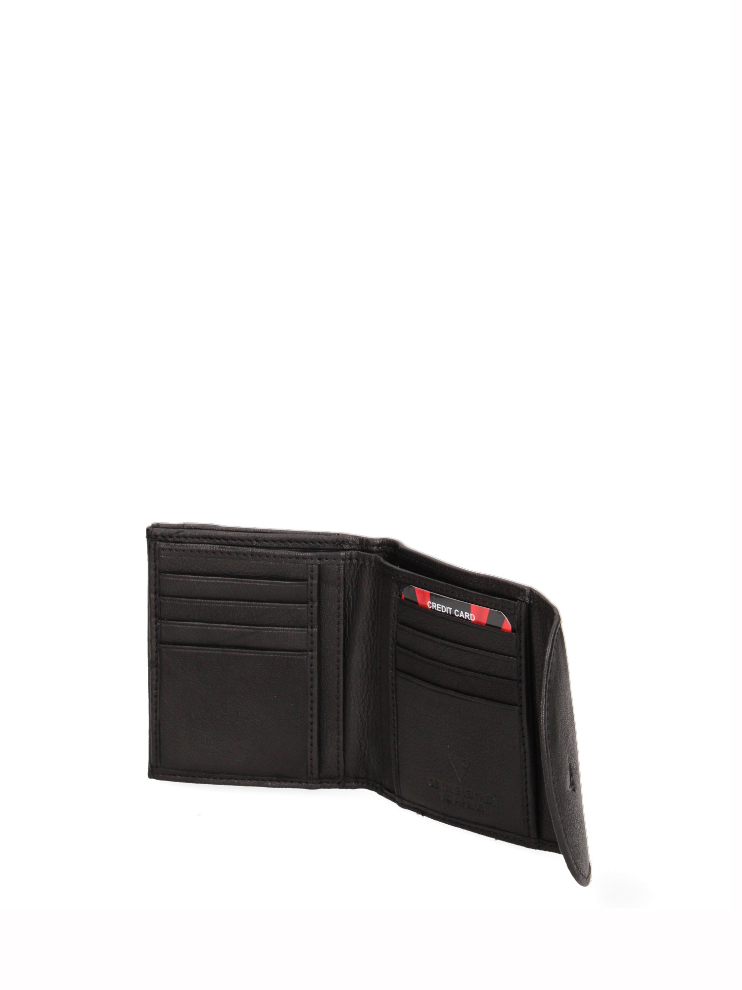 Portafoglio uomo in vera pelle Casual IN-1077-NERO Sergio Valentini