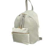 Belluno 8933-GRIGIO Zaino da donna in velluto Gave Lux