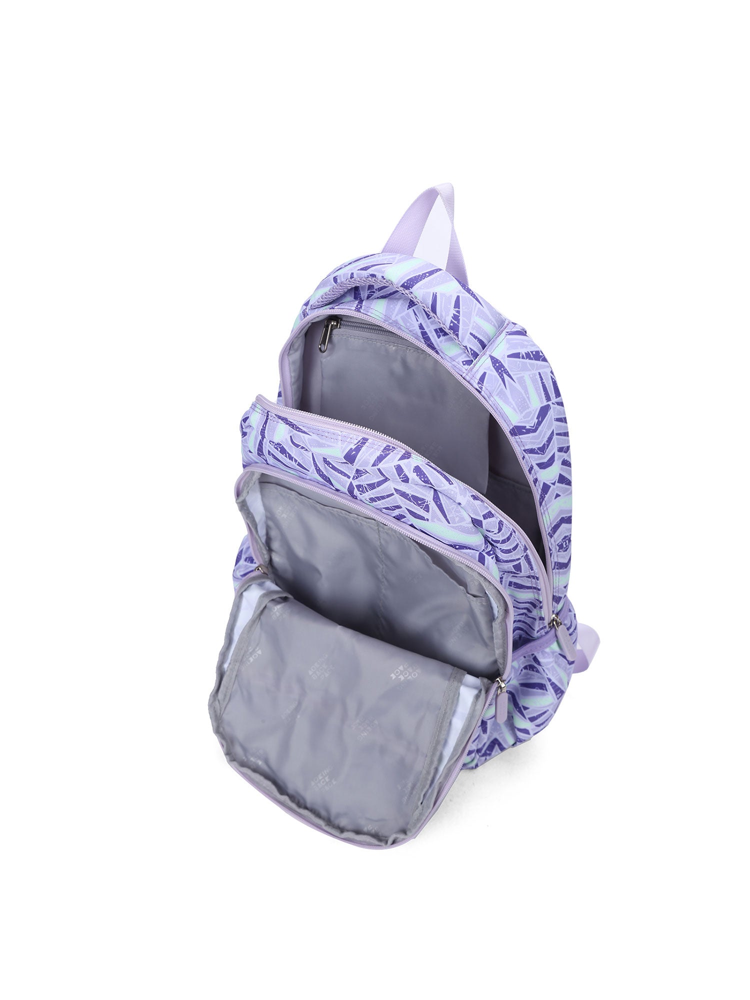 XN3637-9-PURPLE GEOMETRY Zaino unisex Idalia Prime Aoking