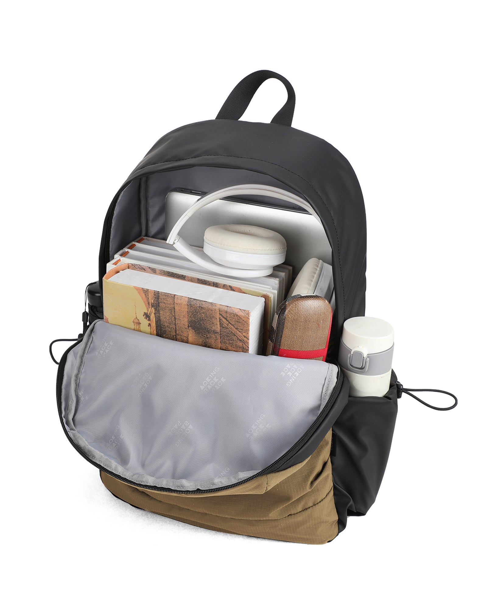 XN3002-KHAKI Zaino unisex Erevan Elite Aoking