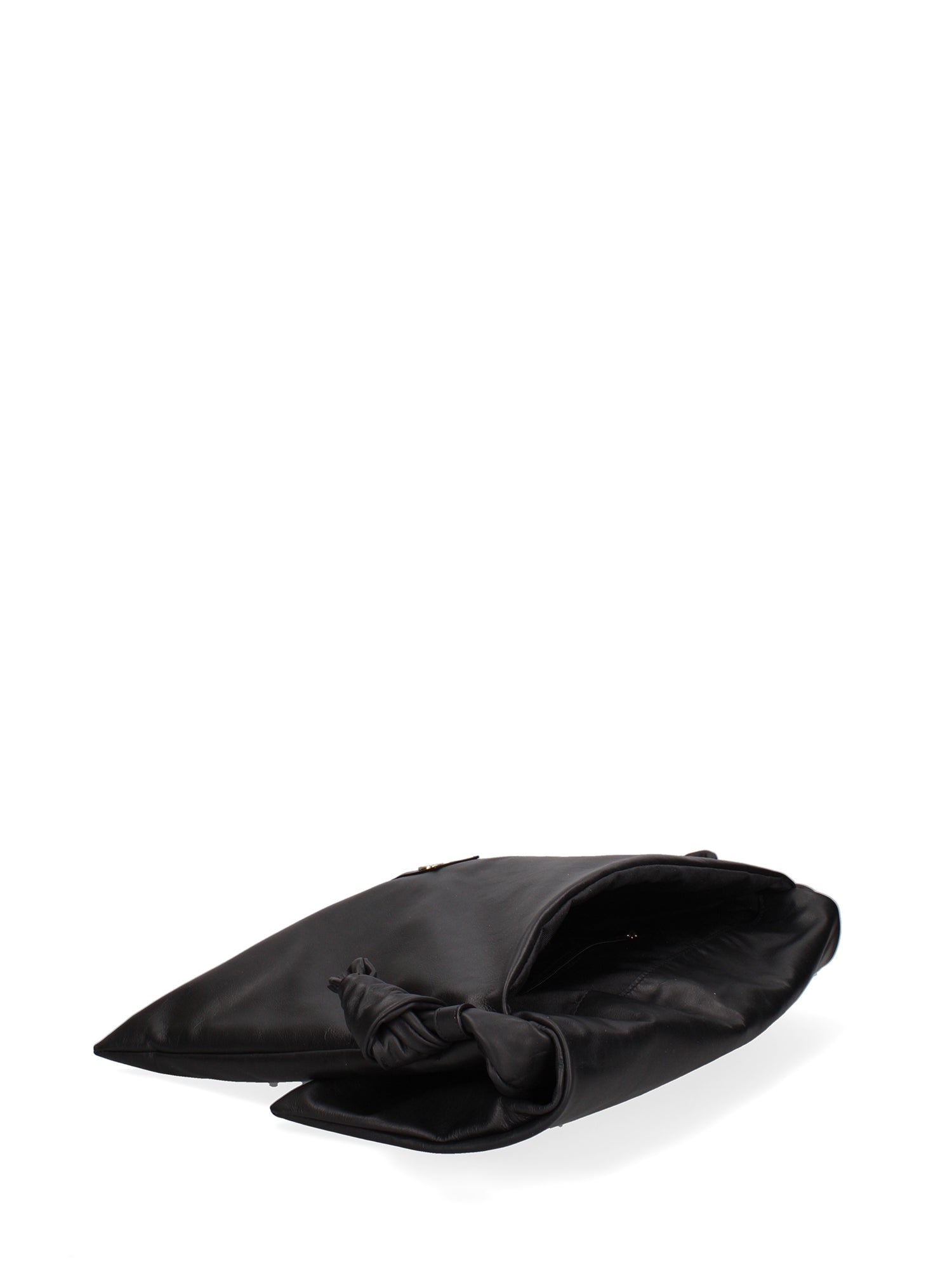 Borsa a spalla da donna Vera pelle 07171-NERO Viola Castellani