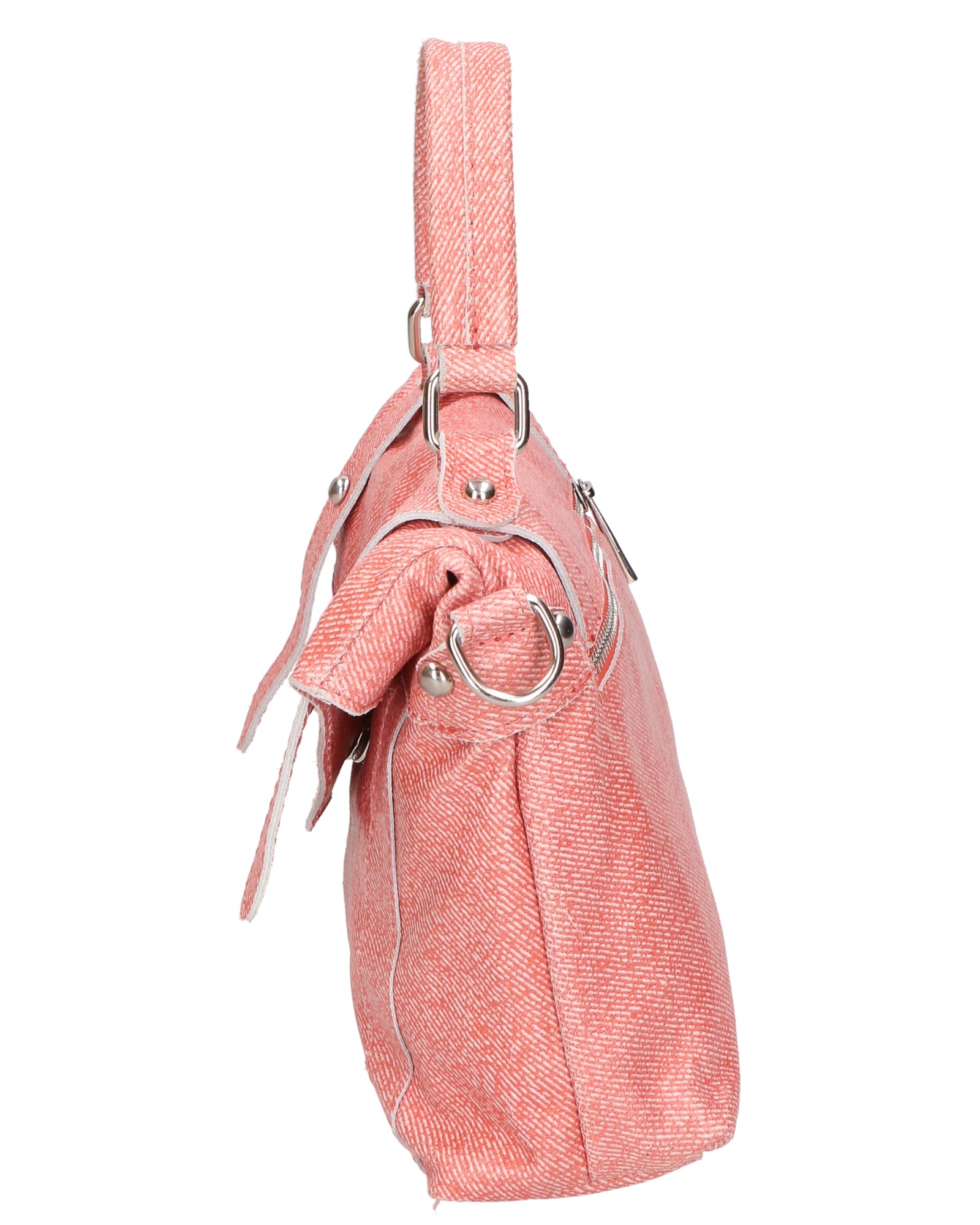 Floresta Borsa a mano da donna Vera Pelle 1158-CORALLO Gave Lux