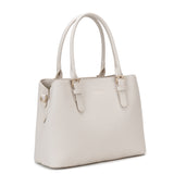 Borsa a mano da donna 100% pelle vegana PU 716-2PT-IVORY Diana&co
