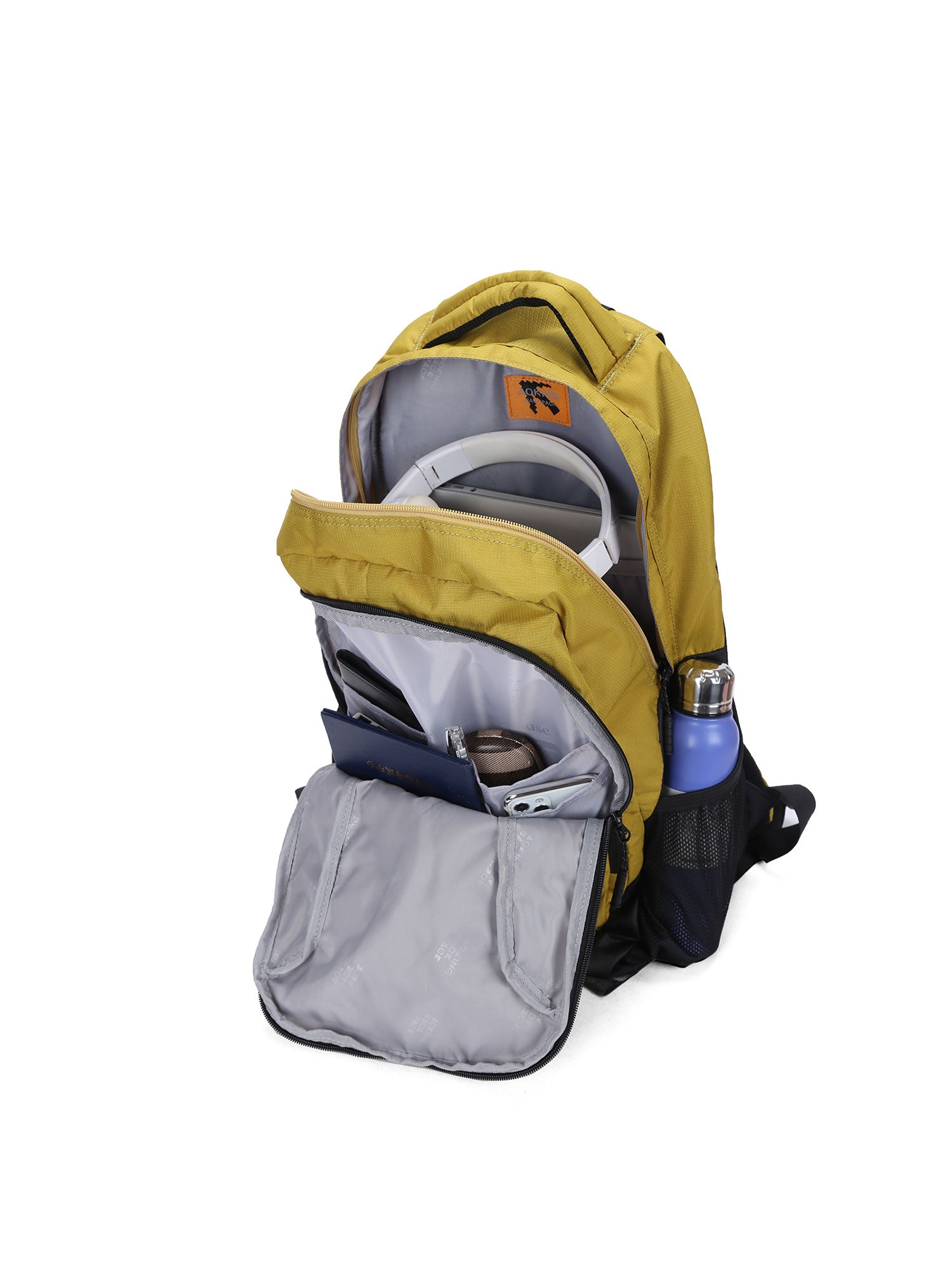 Zaino unisex Abron Casual XN3376A-5-YELLOW Aoking