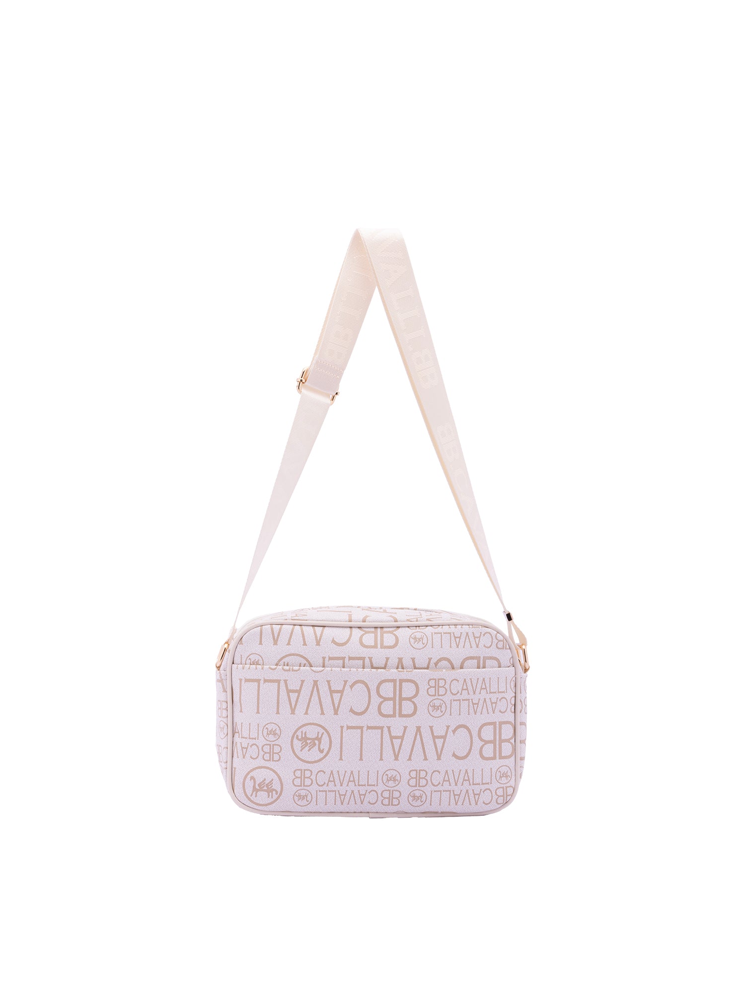 Borsa a tracolla da donna Ecopelle BC1374-OFF WHITE B Cavalli
