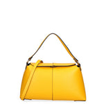 Borsa a spalla da donna Vera pelle 07154-D04 GIALLO Roberta Rossi