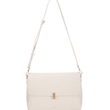 Borsa a spalla da donna 100% pelle vegana PU 740-1PT-BISCUIT Diana&co
