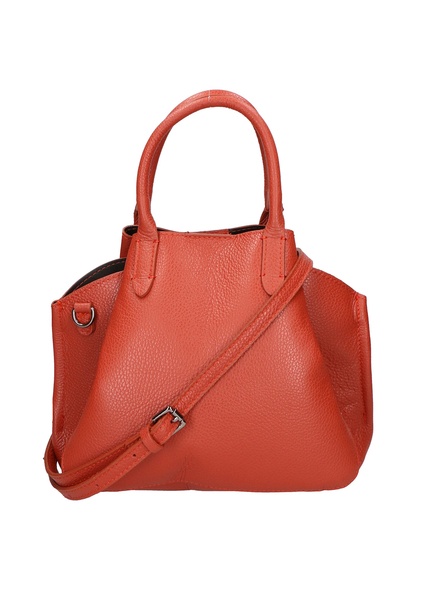 Vincenza Borsa a mano da donna Vera pelle 06898-D61 MATTONE(HP) Gave Lux