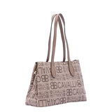 Borsa a spalla da donna Ecopelle BC1369-MARRONE B Cavalli