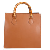 Lorenza Borsa a mano da donna Vera pelle 06524-P608 COGNAC Gave Lux