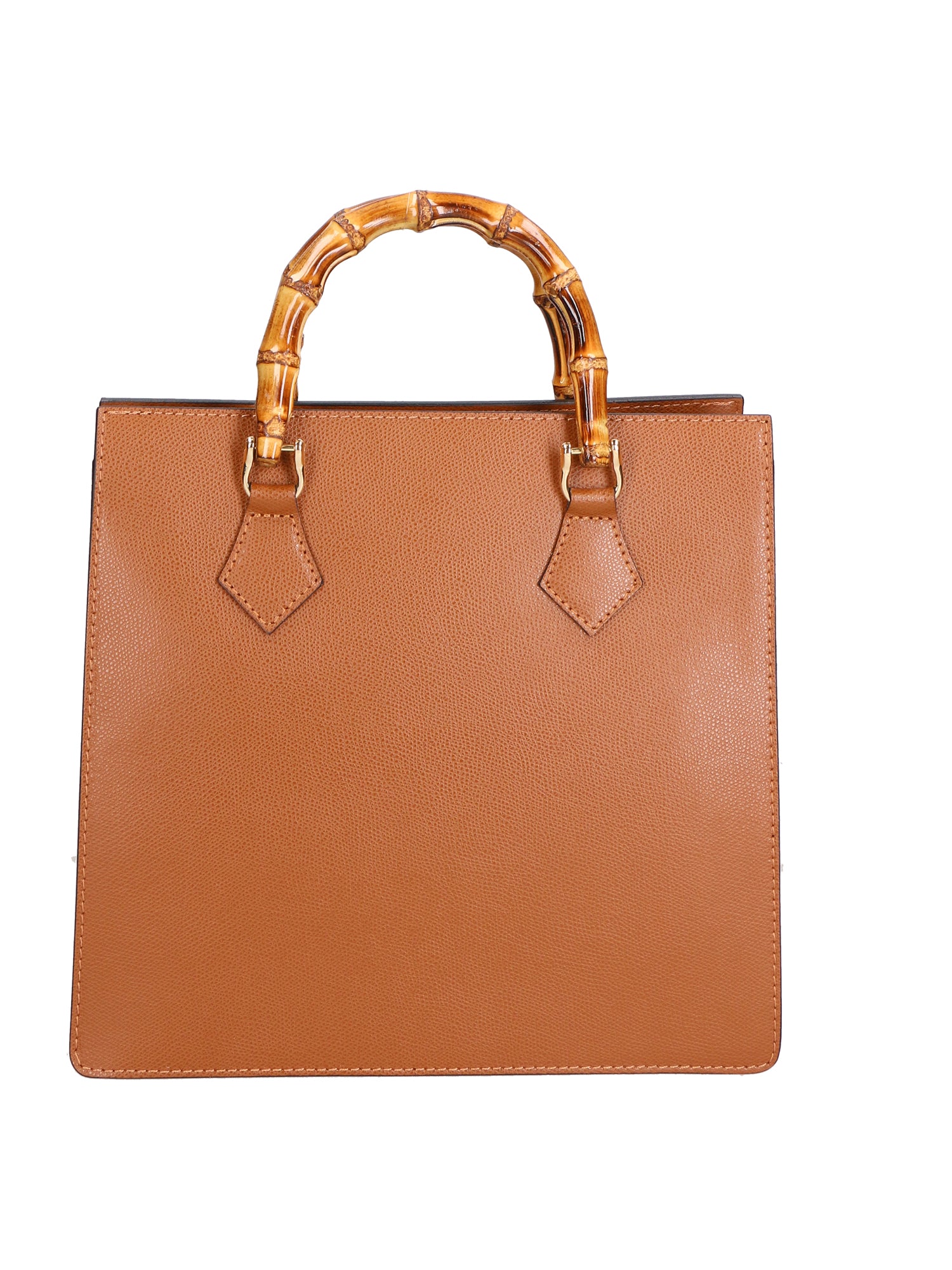 Lorenza Borsa a mano da donna Vera pelle 06524-P608 COGNAC Gave Lux