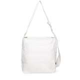 Borsa a spalla da donna 100% Pvc CM6408-WHITE David Jones