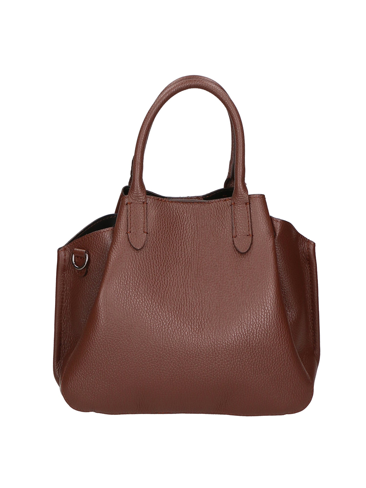 Vincenza Borsa a mano da donna Vera pelle 06898-D223 cioccolato Gave Lux