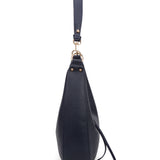 Borsa a spalla da donna 100% pelle vegana PU 715-1PT-NAVYBLUE Diana&co
