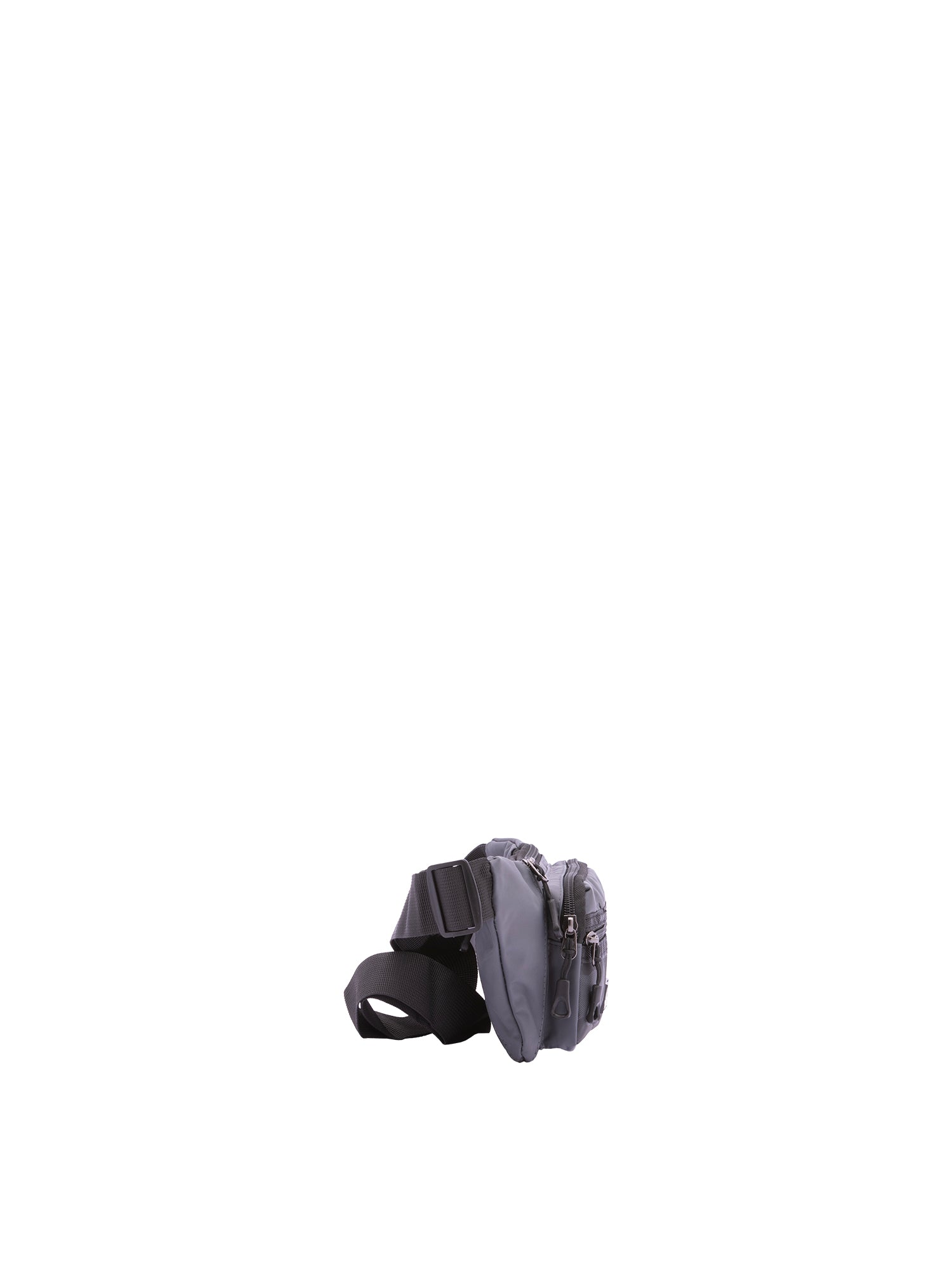 Marsupio da uomo in poliestere Casual BC1242-GRIGIO B Cavalli