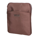 Borsa a tracolla uomo Pelle vegana + Tessuto PCL3153-BROWN Northampton Polo Club