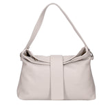 Grace Borsa a spalla da donna Vera pelle 07158-D86 GRIGIO PERLA Viola Castellani