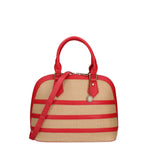 Borsa a mano da donna Ecopelle e poliestere DC1610-2-RED Diana&co