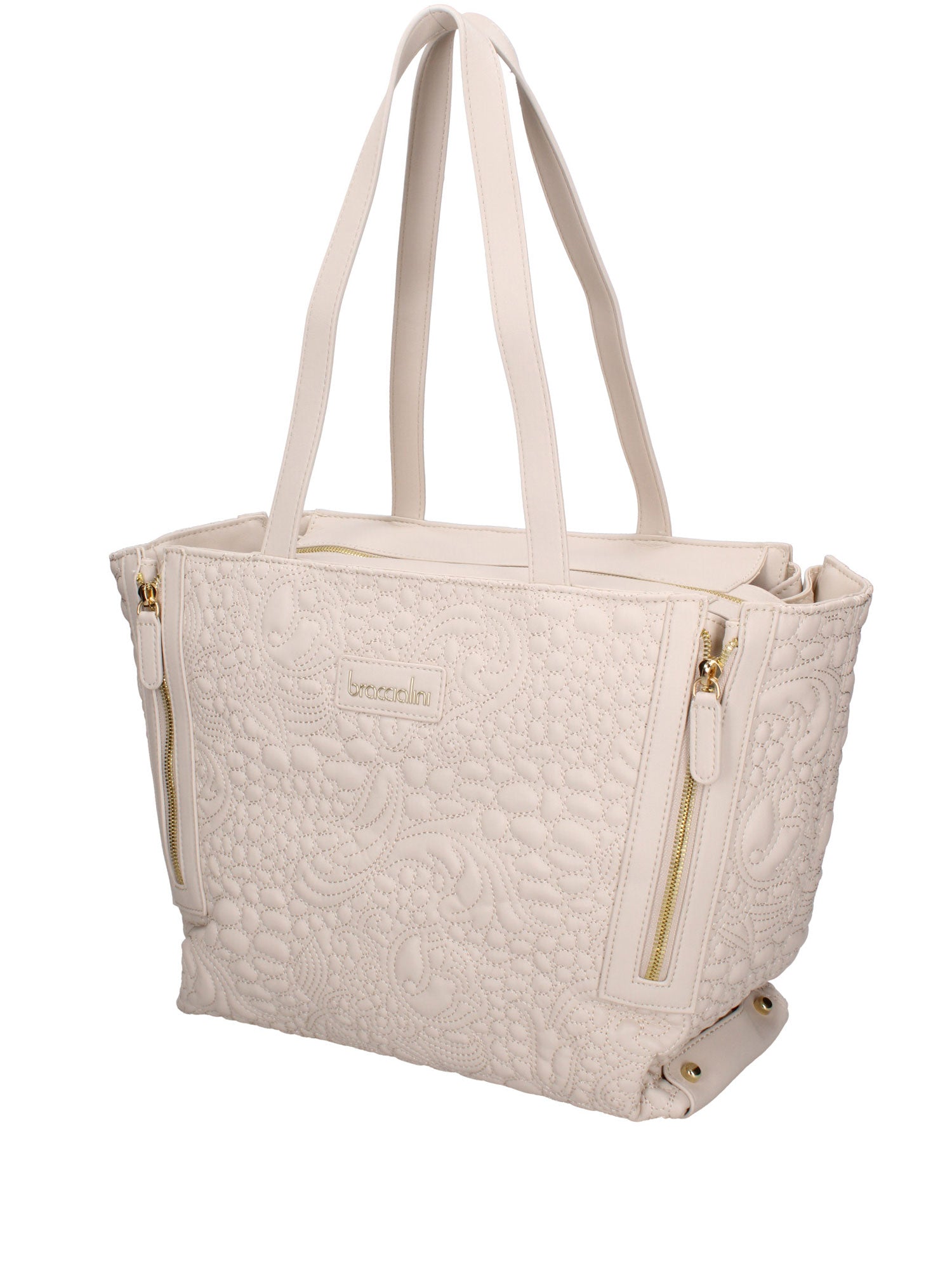 Valoria Pro Borsa a spalla da donna 100% poliuretano B16890GR-CIPRIA Braccialini