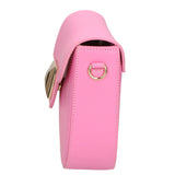 Calista Borsa a tracolla da donna Vera pelle 06014-L213 PINK Gave Lux