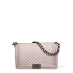 Borsa a mano da donna 100% Pvc FLAT-M 24-STONE - SATIN CDF Marc Ellis