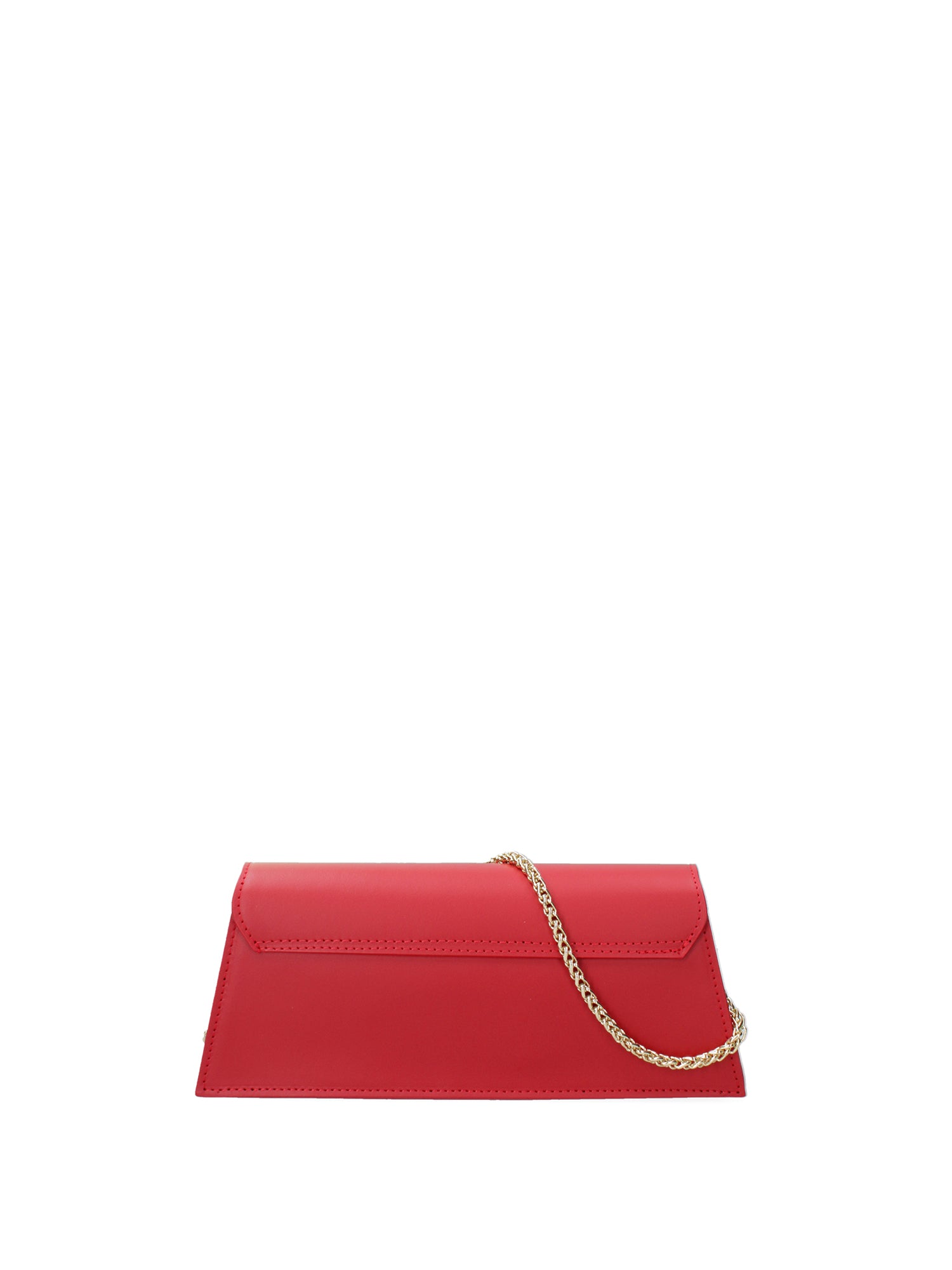 Borsa a spalla da donna Vera pelle 07313-L214 ROSSO Roberta Rossi