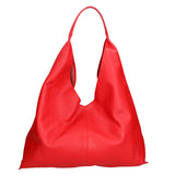 Ginger Borsa a spalla da donna Vera pelle 05788-D58 ROSSO FUOCO Gave Lux