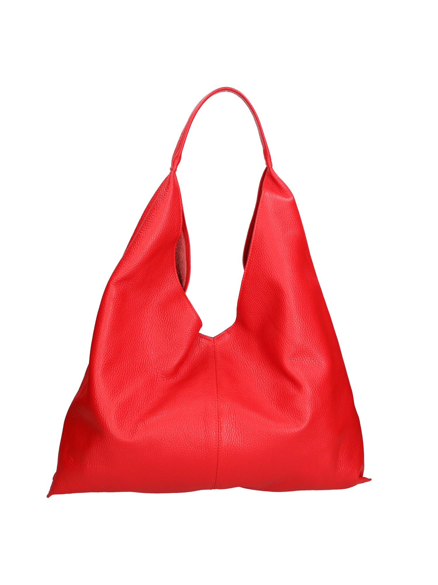 Ginger Borsa a spalla da donna Vera pelle 05788-D58 ROSSO FUOCO Gave Lux