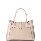 Jordana Borsa a mano da donna Vera pelle e suede 07150-L116 BEIGE Viola Castellani