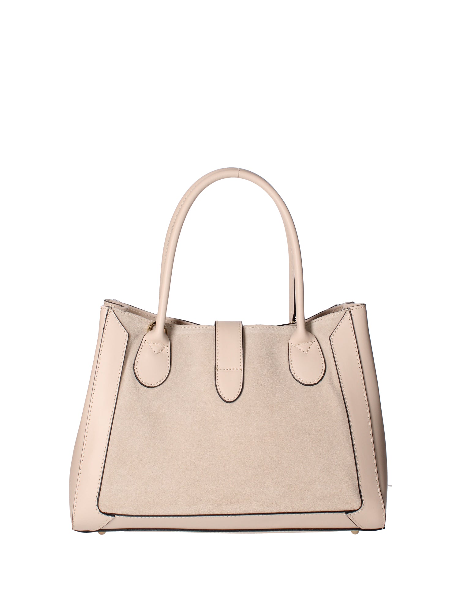 Jordana Borsa a mano da donna Vera pelle e suede 07150-L116 BEIGE Viola Castellani