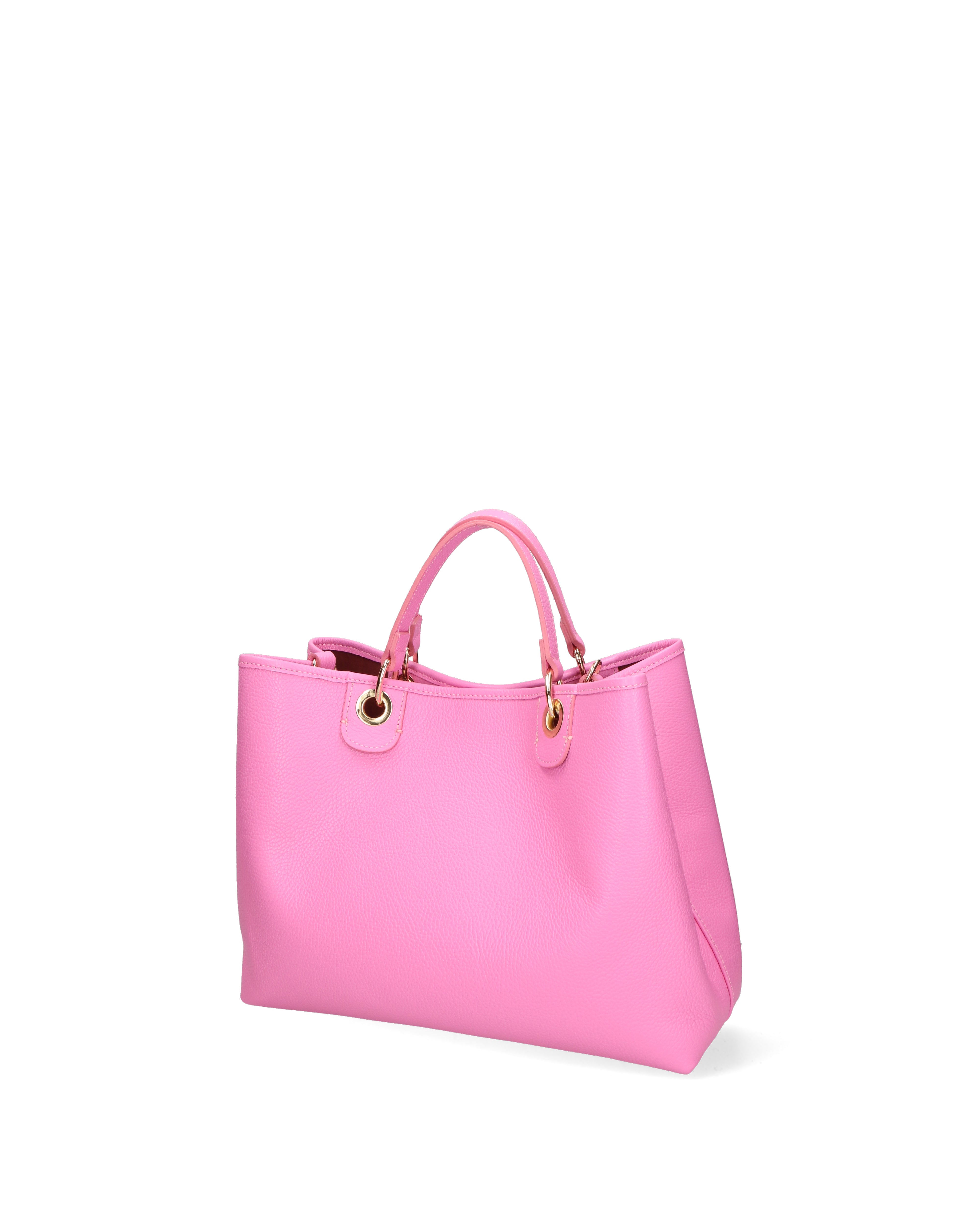 Azurite Borsa a mano da donna 100% pelle 06105-D213 PINK Gave Lux