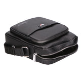 Borsa a tracolla uomo Pelle vegana PU PCL3026-BLACK Northampton Polo Club