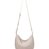 Borsa a spalla da donna 100% pelle vegana PU 715-1PT-BEIGE Diana&co
