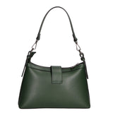 Aurelia Borsa a spalla da donna Vera pelle 05694-PL14 VERDE Gave Lux