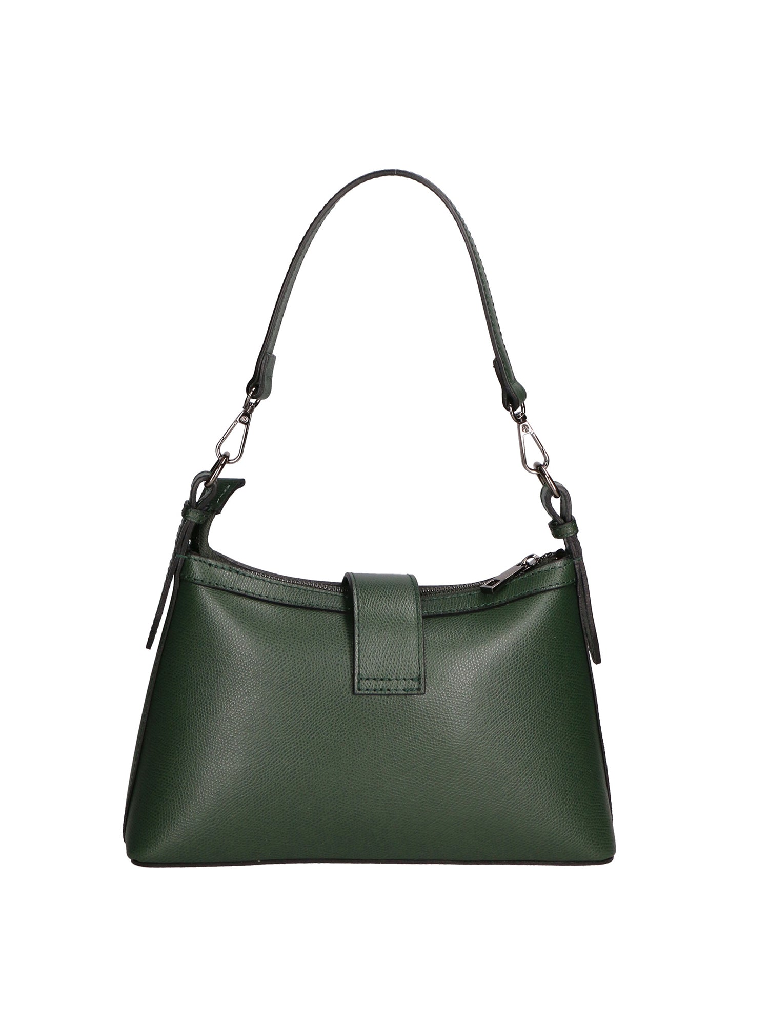 Aurelia Borsa a spalla da donna Vera pelle 05694-PL14 VERDE Gave Lux