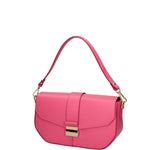 Borsa a spalla da donna Vera pelle 07229-L317 FUXIA Roberta Rossi