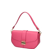 Borsa a spalla da donna Vera pelle 07229-L317 FUXIA Roberta Rossi