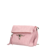 Valencia Borsa a tracolla da donna Vera pelle 8651-ROSA Gave Lux