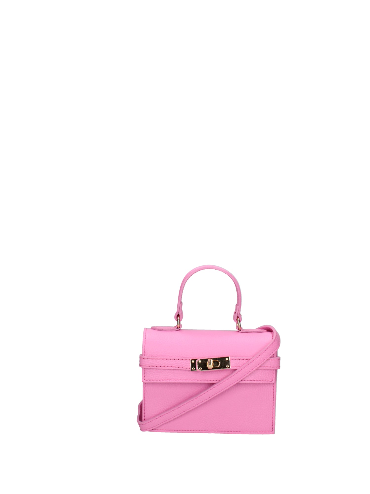 Borsa a mano da donna Vera pelle 07161-D501 PINK Roberta Rossi