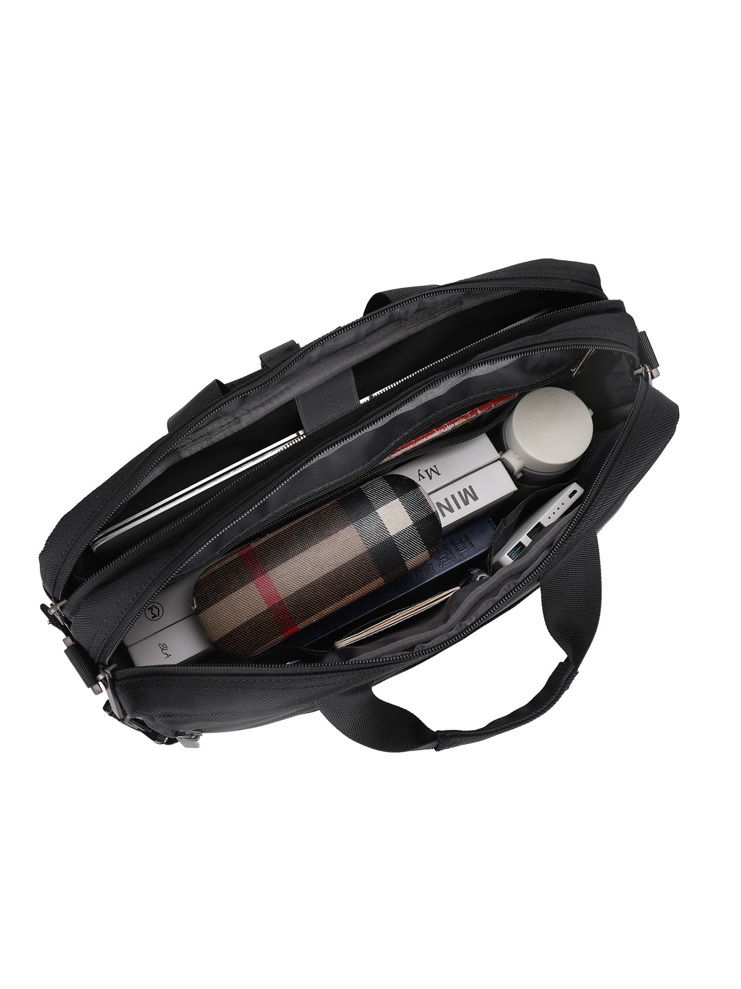 SM3050-BLACK Borsa a mano unisex Emberon Aoking