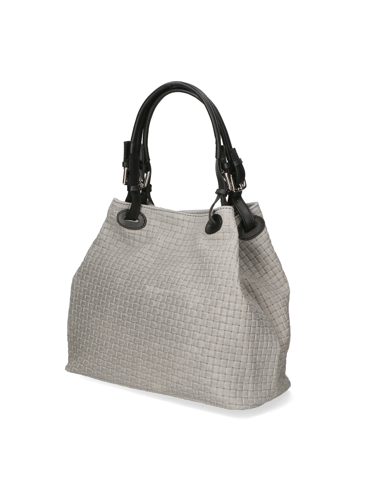 Araminta Borsa Shopper da donna Vera Pelle 80047-018 GRIGIO MEDIO Gave Lux