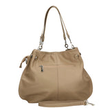 Ereba Borsa a mano da donna Made in Italy 100% pelle 3305-S05 TAUPE CHIARO Gave Lux