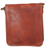 Fiamma Borsa a tracolla da donna Vera pelle 9109-MARRONE BROWN Gave Lux